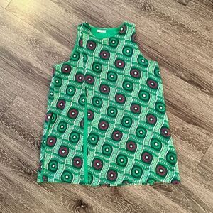 Blukey Open Slit Sleeveless Tunic